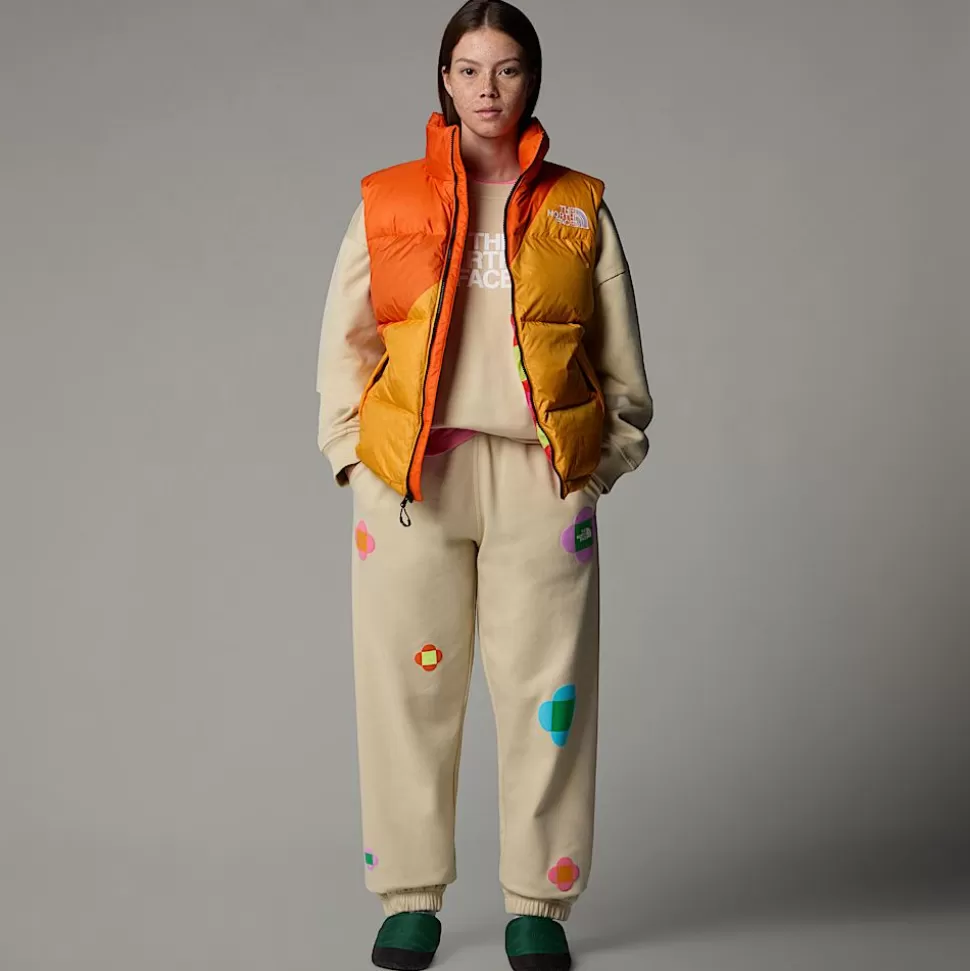 The North Face Chaleco Acolchado De Plumón TNF X Yinka Ilori Unisex Red Orange-Apricot Glaze Best