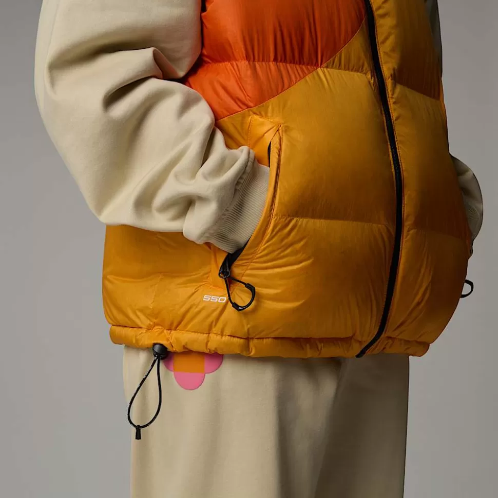 The North Face Chaleco Acolchado De Plumón TNF X Yinka Ilori Unisex Red Orange-Apricot Glaze Best