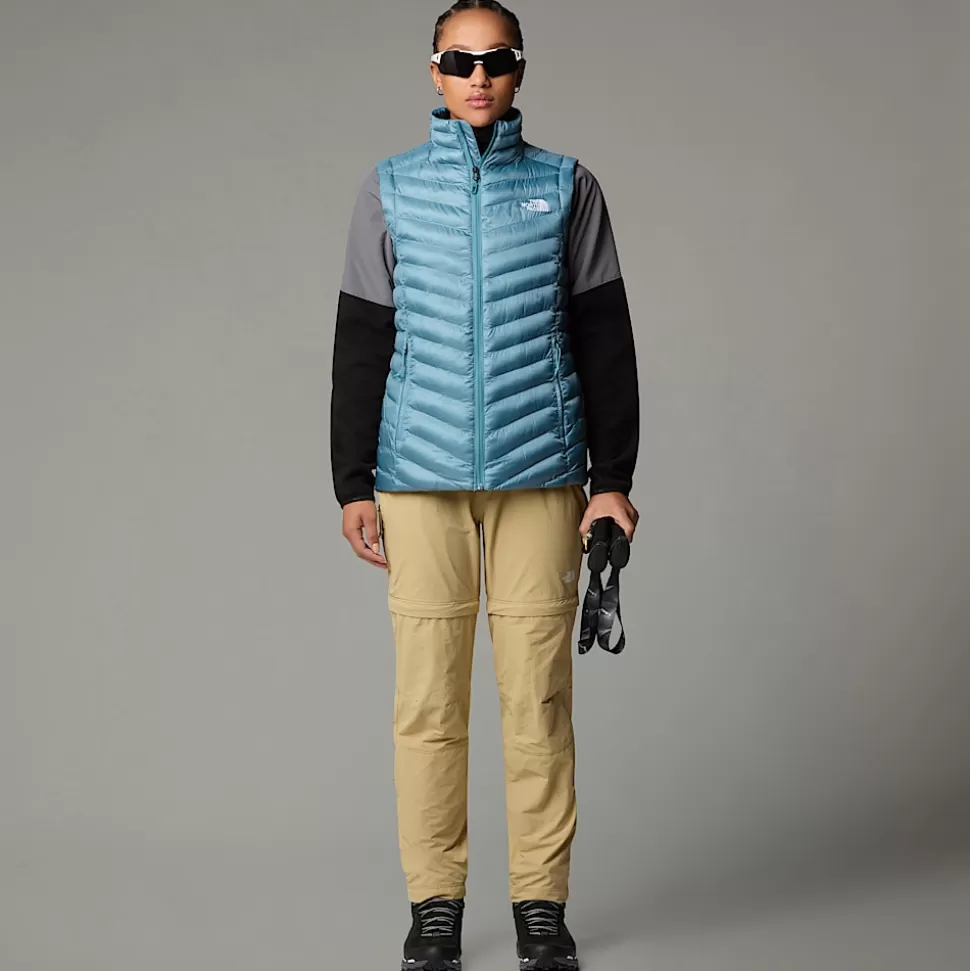 The North Face Chaleco Con Aislamiento Térmico Sintético Huila Para Mujer Algae Blue Cheap