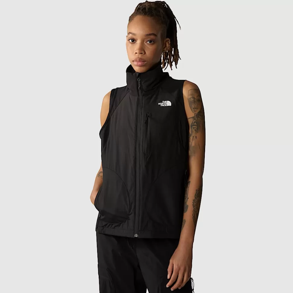 The North Face Chaleco Híbrido Plegable Para Mujer TNF Black Online