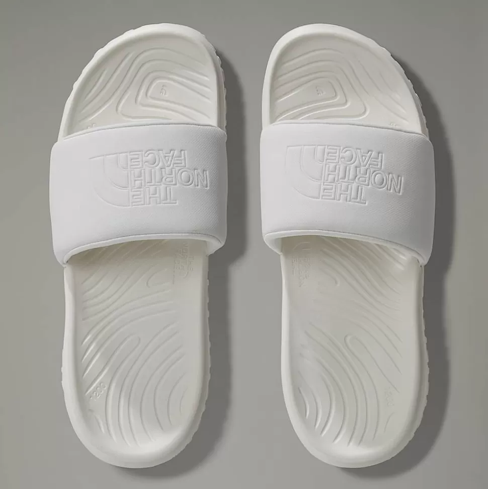 The North Face Chanclas Never Stop Cush Para Mujer WHITE DUNE/WHITE DUNE New