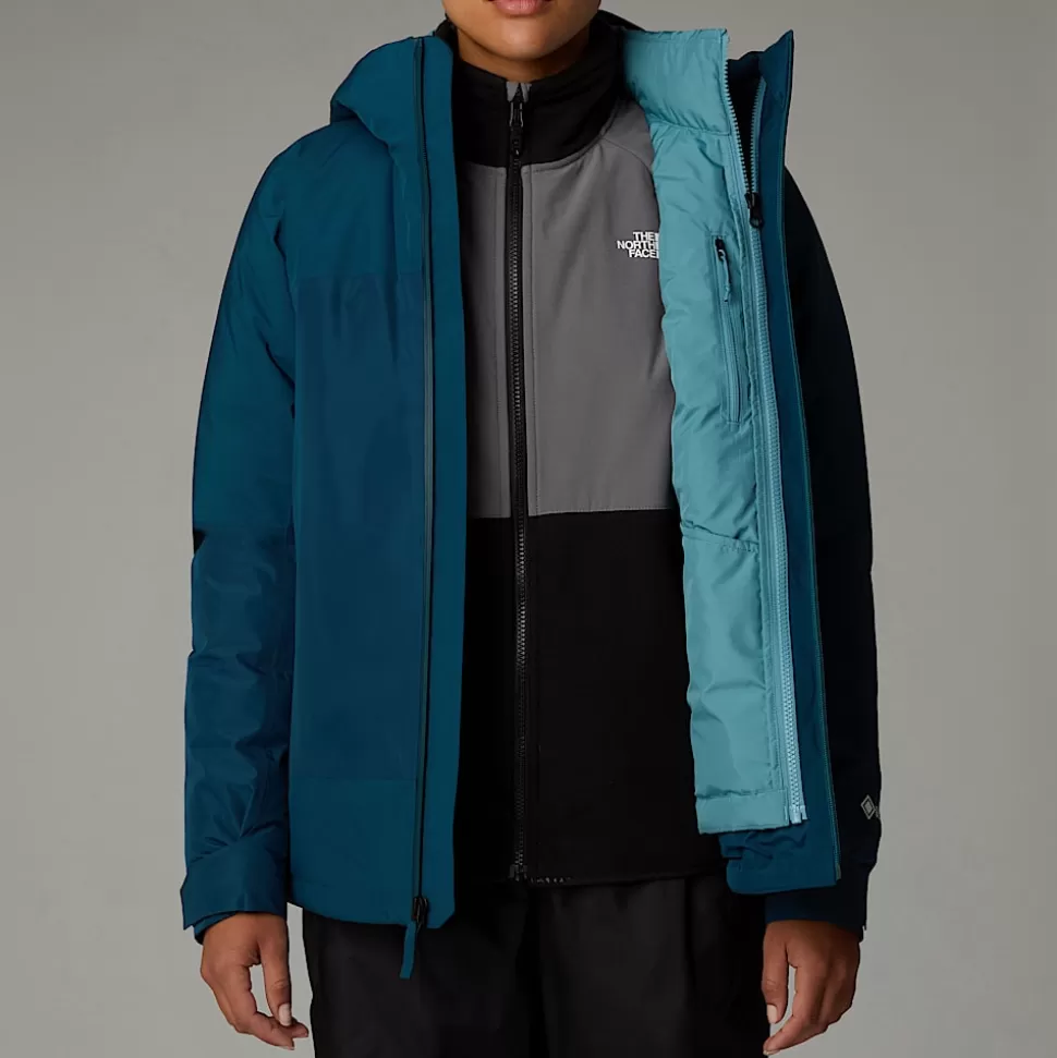 The North Face Chaqueta 3 En 1 Triclimate GORE-TEX® Mountain Light Para Mujer Midnight Petrol Hot