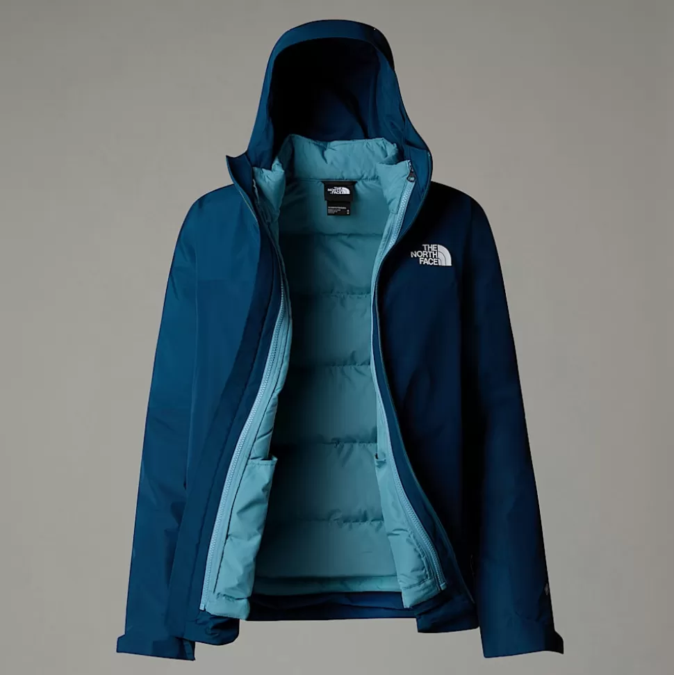 The North Face Chaqueta 3 En 1 Triclimate GORE-TEX® Mountain Light Para Mujer Midnight Petrol Hot
