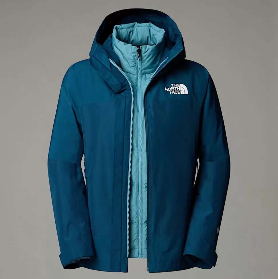 The North Face Chaqueta 3 En 1 Triclimate GORE-TEX® Mountain Light Para Mujer Midnight Petrol Hot