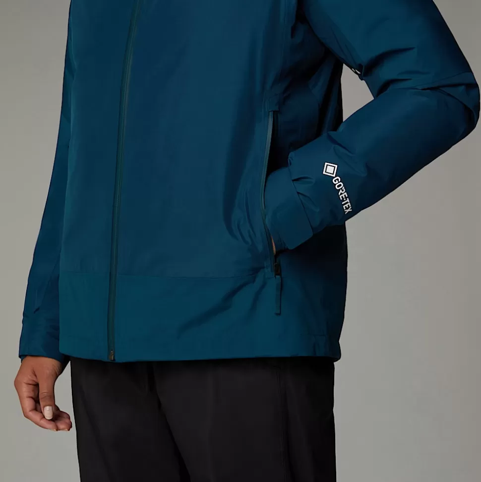 The North Face Chaqueta 3 En 1 Triclimate GORE-TEX® Mountain Light Para Mujer Midnight Petrol Hot