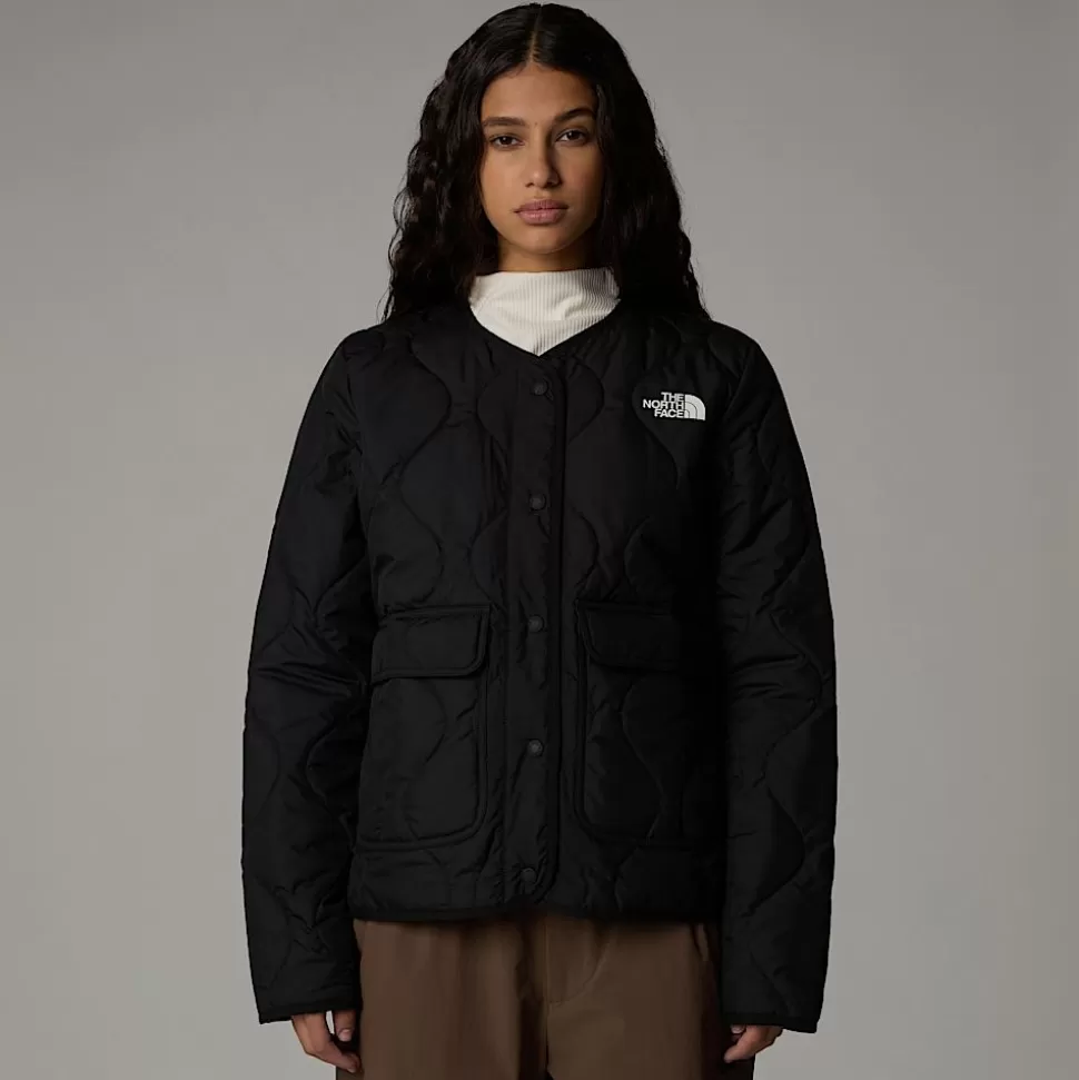 The North Face Chaqueta Acolchada Ampato Para Mujer TNF Black Hot