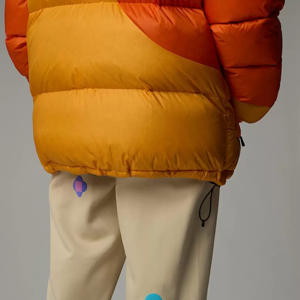 The North Face Chaqueta Acolchada De Plumón TNF X Yinka Ilori Unisex Red Orange-Apricot Glaze Sale