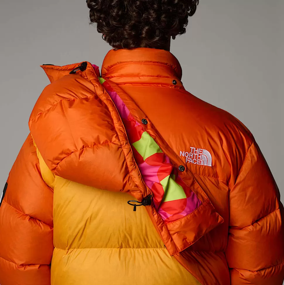 The North Face Chaqueta Acolchada De Plumón TNF X Yinka Ilori Unisex Red Orange-Apricot Glaze Sale