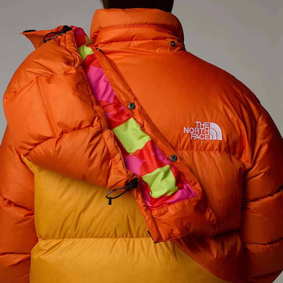 The North Face Chaqueta Acolchada De Plumón TNF X Yinka Ilori Unisex Red Orange-Apricot Glaze Sale