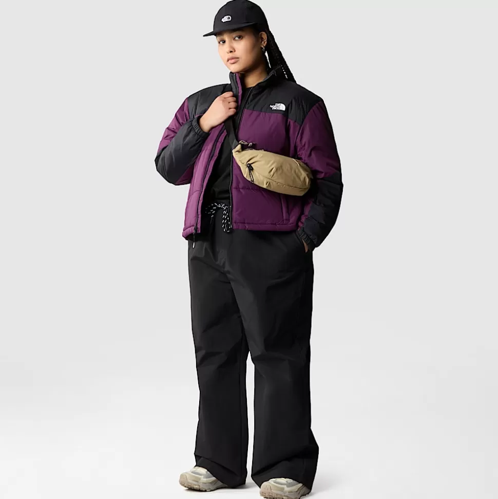 The North Face Chaqueta Acolchada De Talla Grandde Gosei Para Mujer Black Currant Purple Fashion