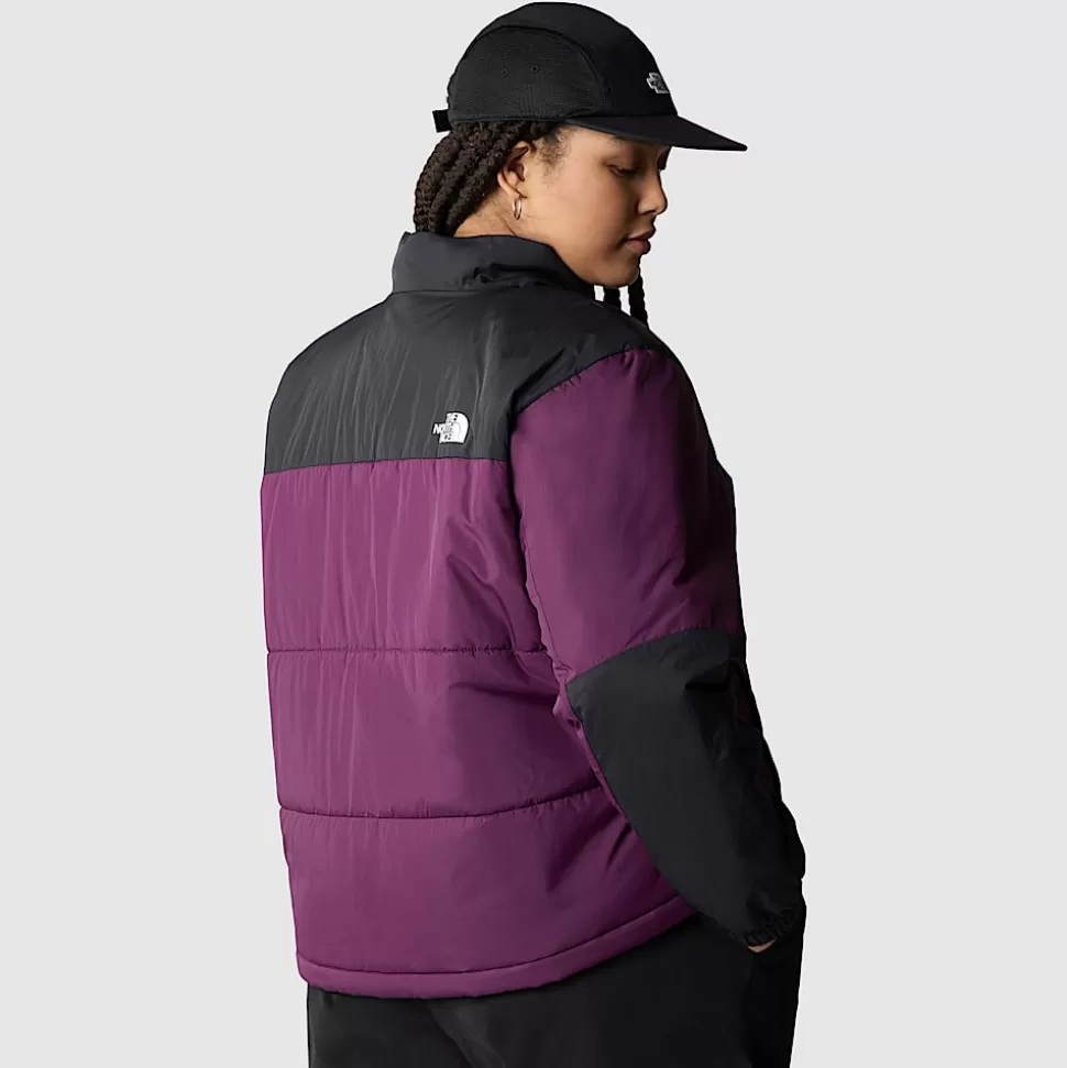The North Face Chaqueta Acolchada De Talla Grandde Gosei Para Mujer Black Currant Purple Fashion