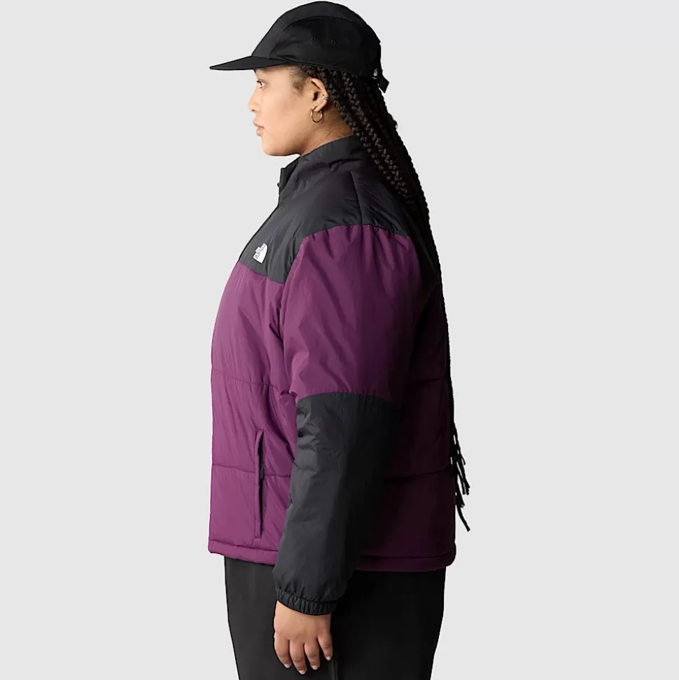 The North Face Chaqueta Acolchada De Talla Grandde Gosei Para Mujer Black Currant Purple Fashion