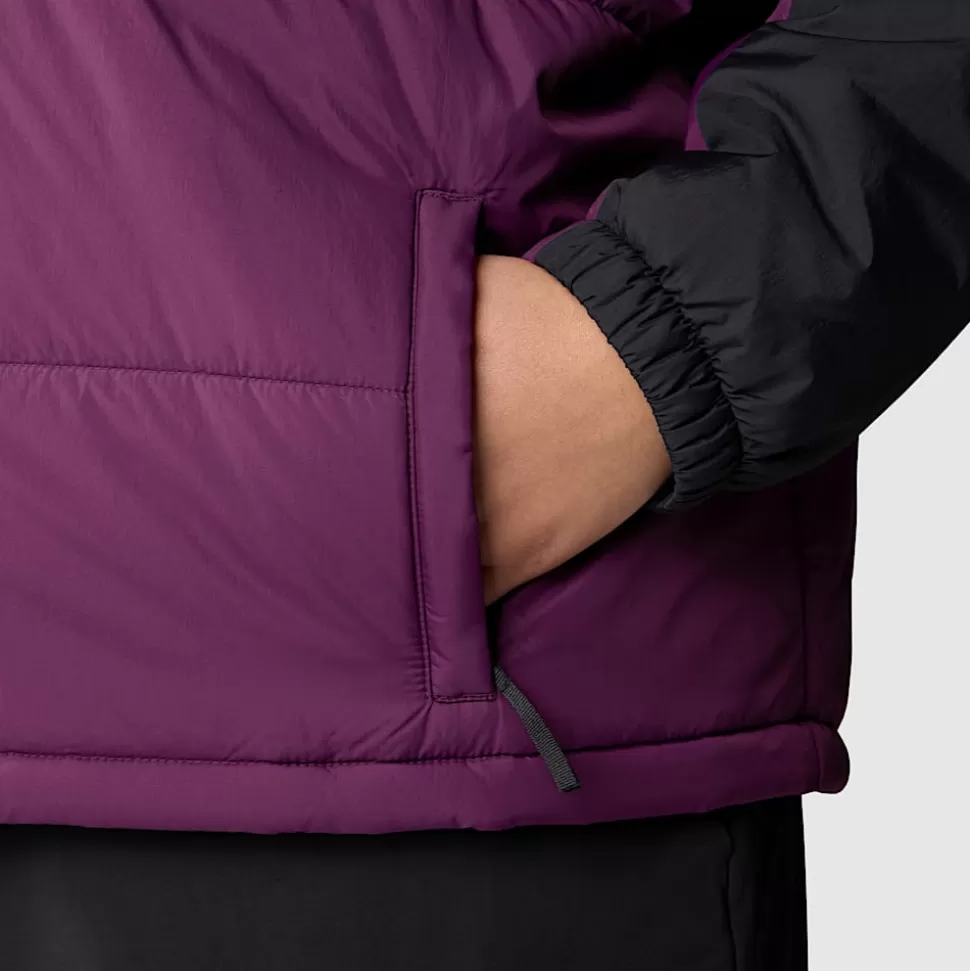 The North Face Chaqueta Acolchada De Talla Grandde Gosei Para Mujer Black Currant Purple Fashion