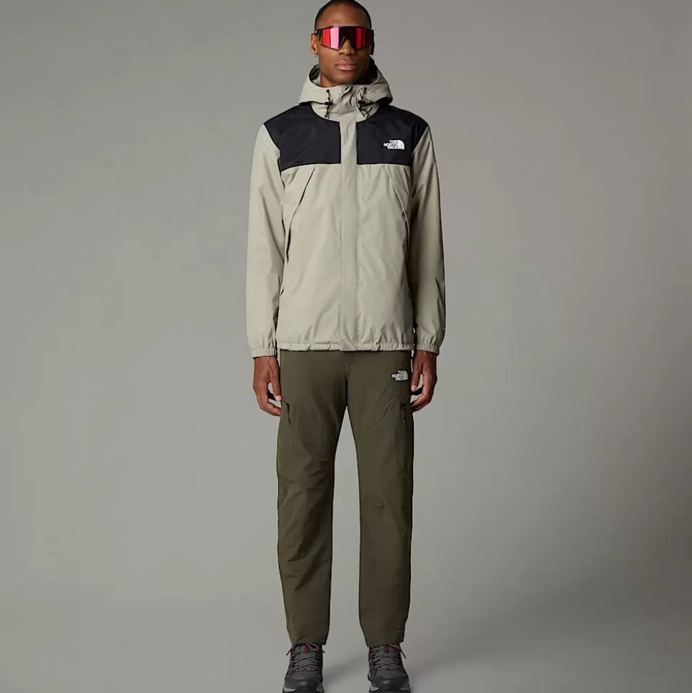 The North Face Chaqueta Antora Para Hombre Clay Grey-TNF Black Best