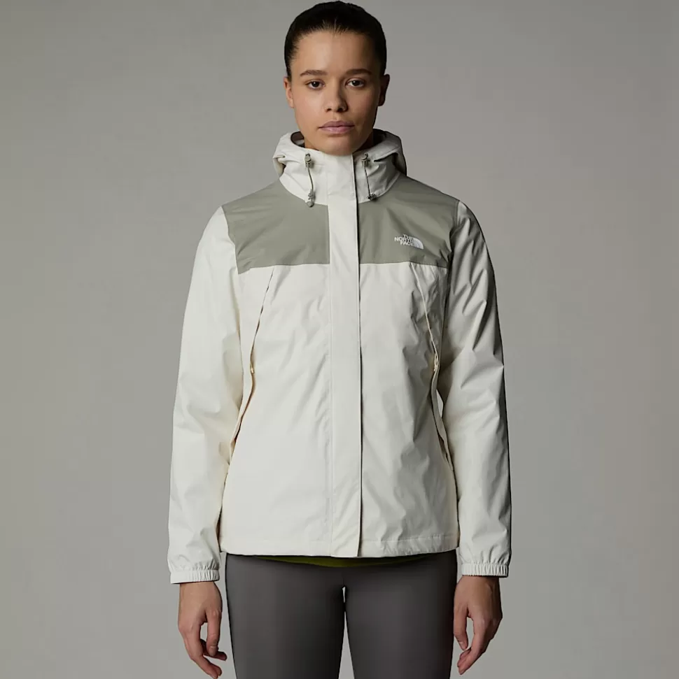 The North Face Chaqueta Antora Para Mujer White Dune-Clay Grey Shop