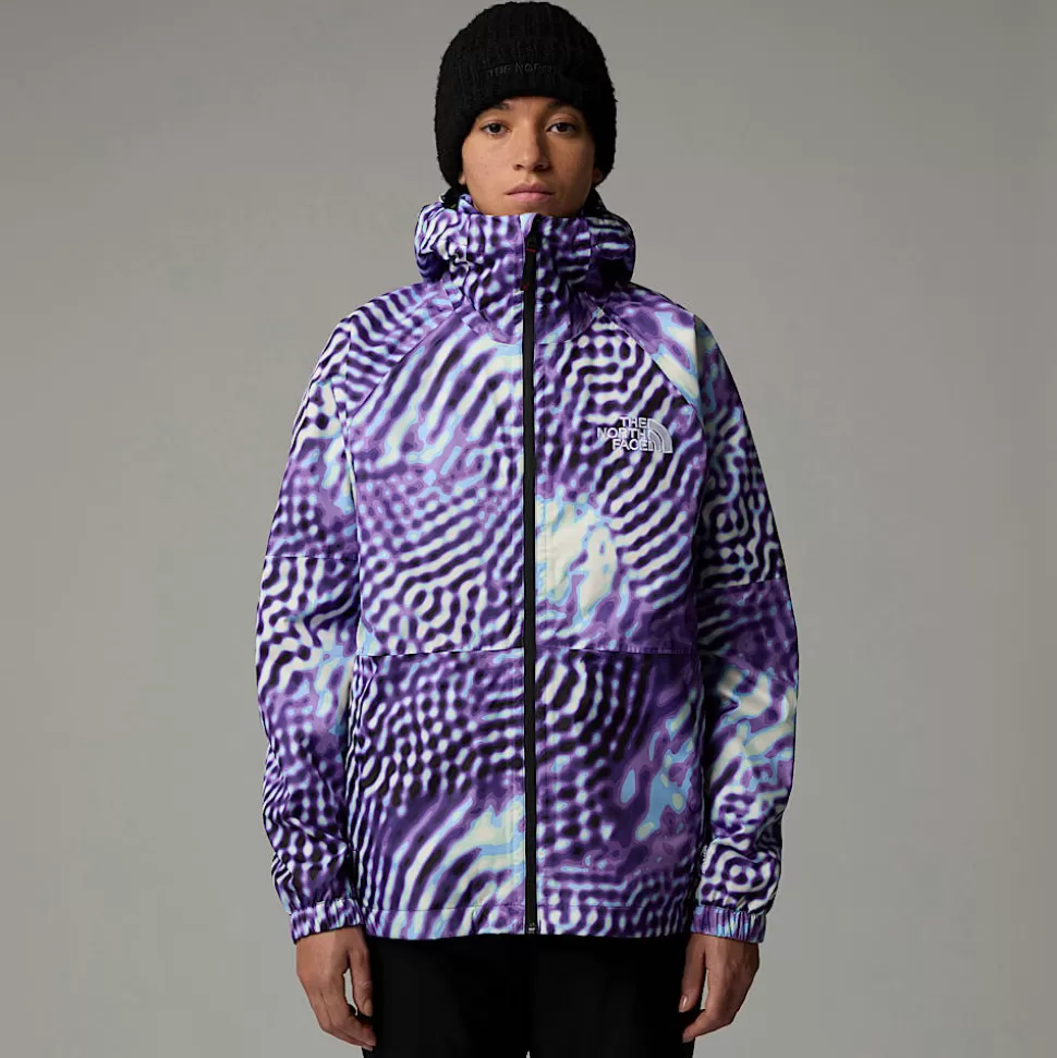 The North Face Chaqueta Build Up Para Mujer Peak Purple The Lift Print Shop