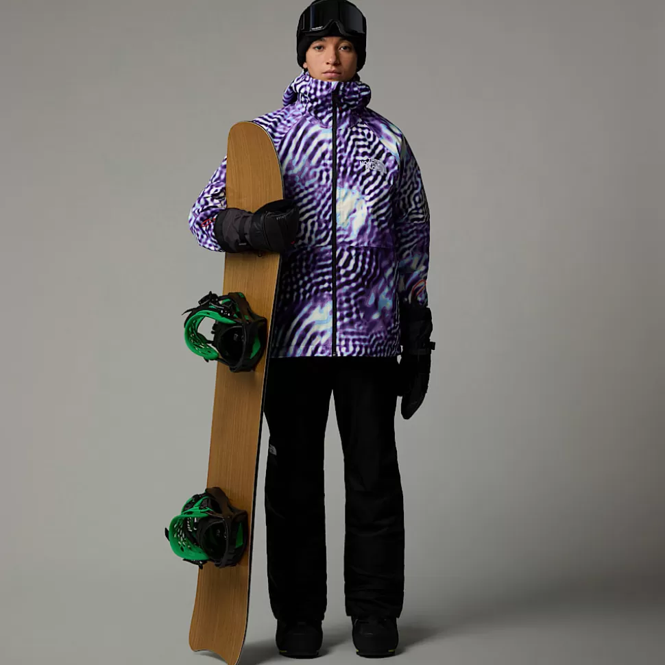 The North Face Chaqueta Build Up Para Mujer Peak Purple The Lift Print Shop