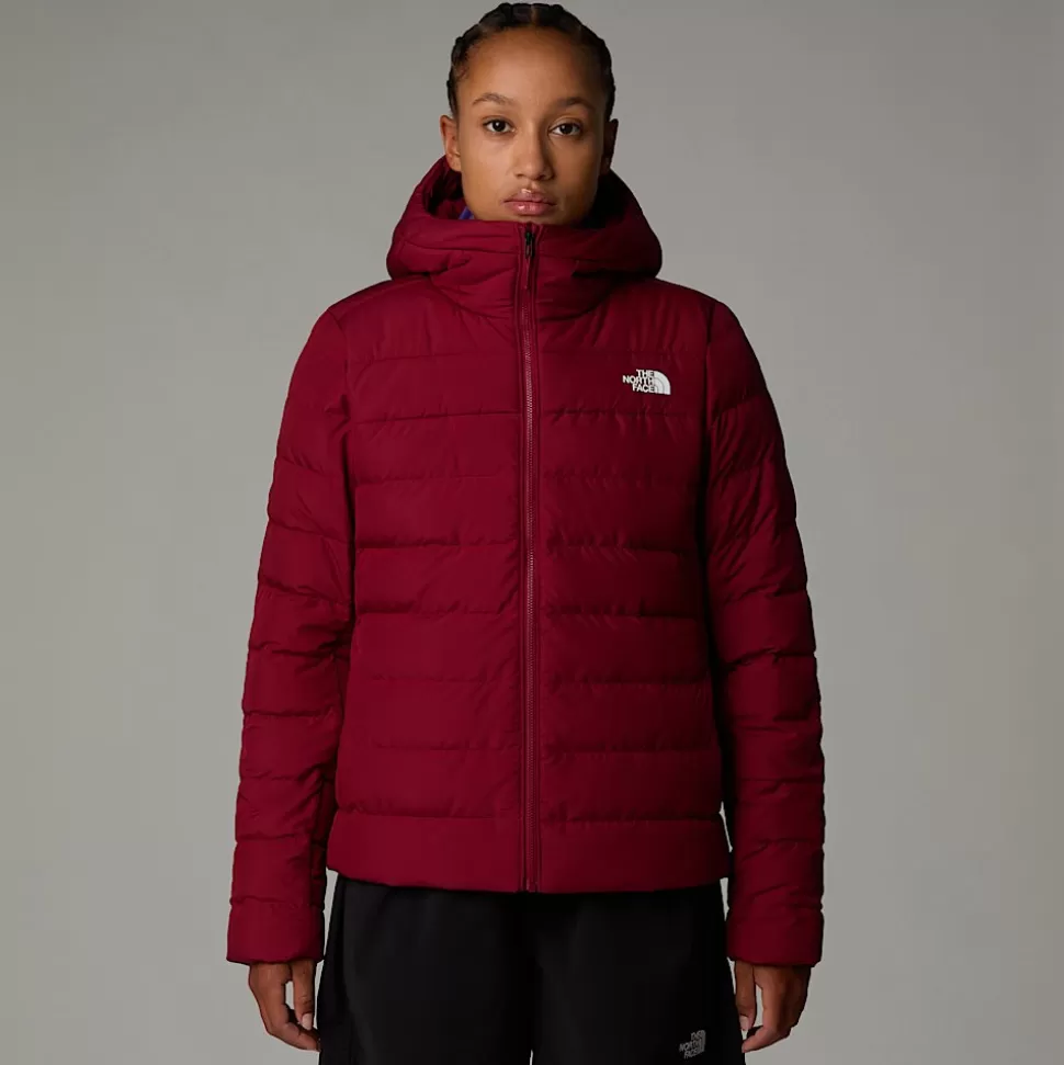 The North Face Chaqueta Con Capucha Aconcagua III Para Mujer Beetroot New