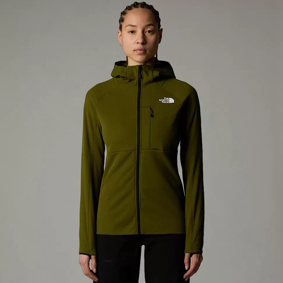 The North Face Chaqueta Con Capucha FUTUREFLEECE™ Summit Series™ Para Mujer Forest Olive Cheap