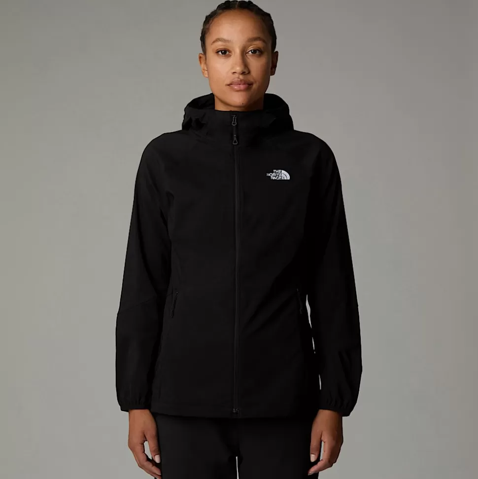 The North Face Chaqueta Con Capucha Nimble Para Mujer TNF Black-NPF Shop