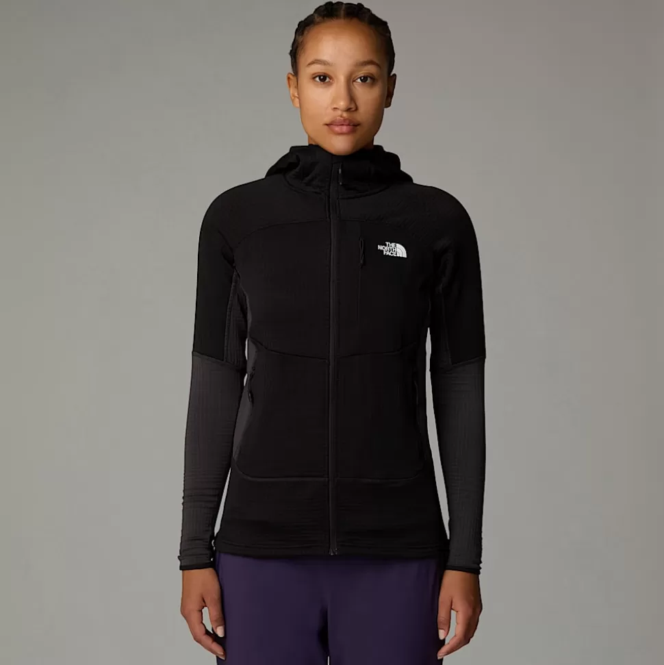 The North Face Chaqueta Con Capucha Power Grid™ Stormgap Para Mujer TNF Black-Asphalt Grey-NPF Best
