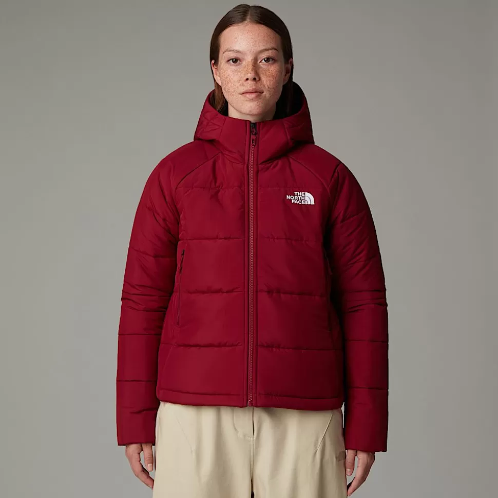 The North Face Chaqueta Con Capucha Y Aislamiento Térmico Sintético Circular Para Mujer Beetroot Outlet