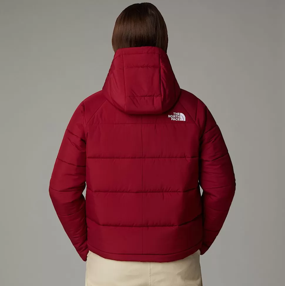 The North Face Chaqueta Con Capucha Y Aislamiento Térmico Sintético Circular Para Mujer Beetroot Outlet