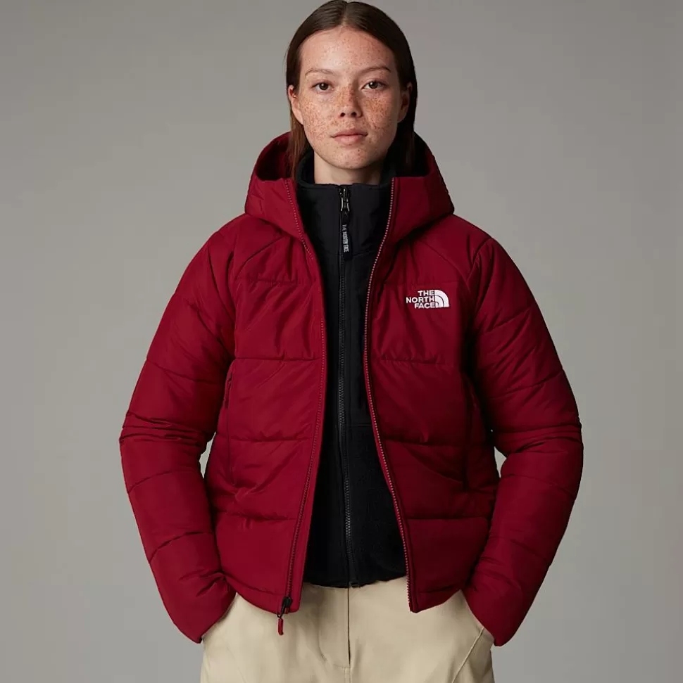 The North Face Chaqueta Con Capucha Y Aislamiento Térmico Sintético Circular Para Mujer Beetroot Outlet