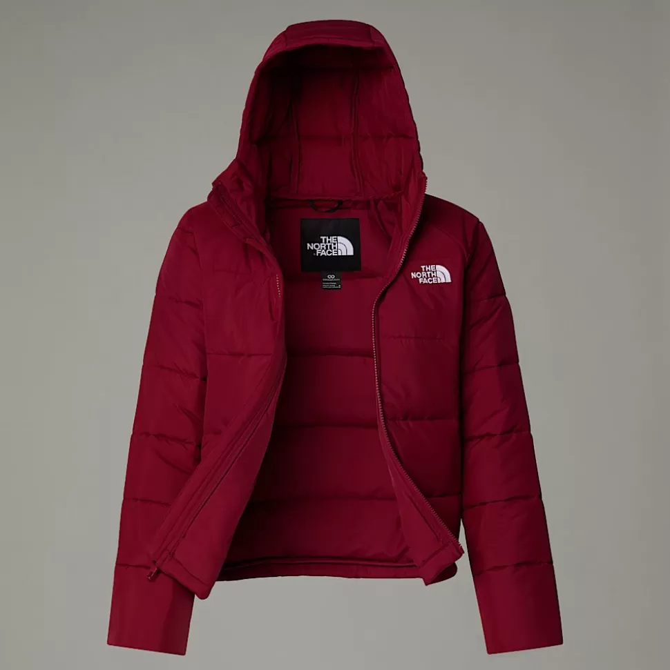 The North Face Chaqueta Con Capucha Y Aislamiento Térmico Sintético Circular Para Mujer Beetroot Outlet