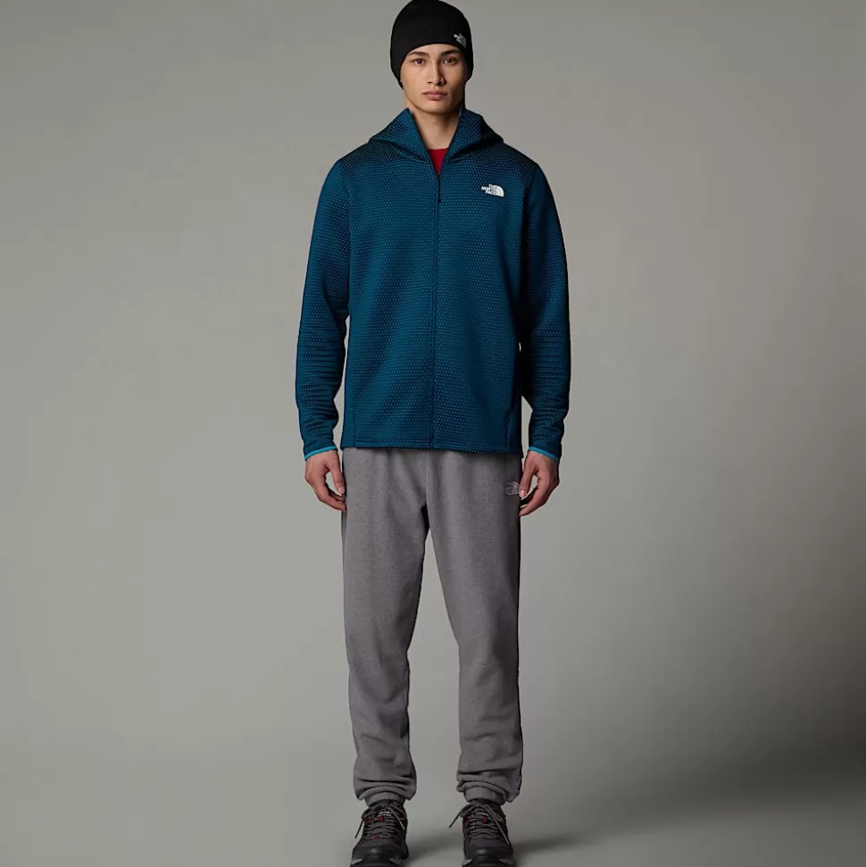 The North Face Chaqueta Con Capucha Y Cremallera Integral Vertical Thermal Para Hombre Midnight Petrol New