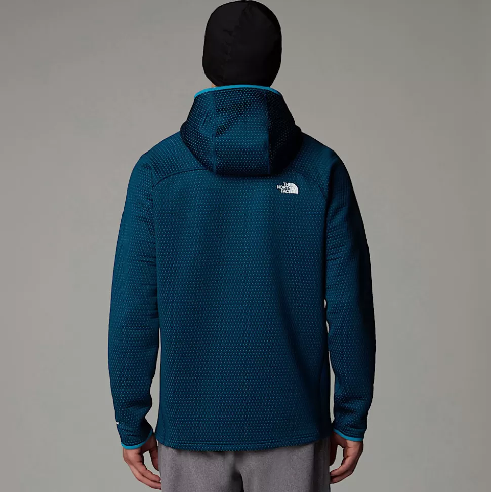 The North Face Chaqueta Con Capucha Y Cremallera Integral Vertical Thermal Para Hombre Midnight Petrol New