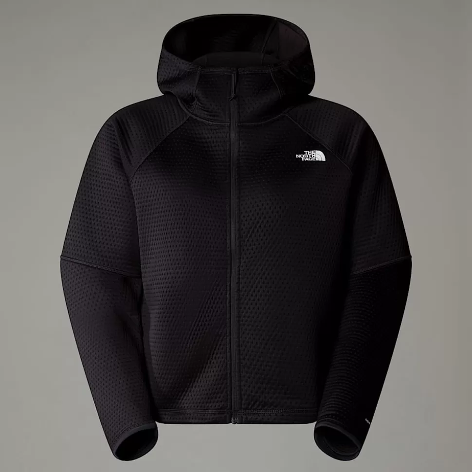 The North Face Chaqueta Con Capucha Y Cremallera Integral Vertical Thermal Para Mujer TNF Black Best