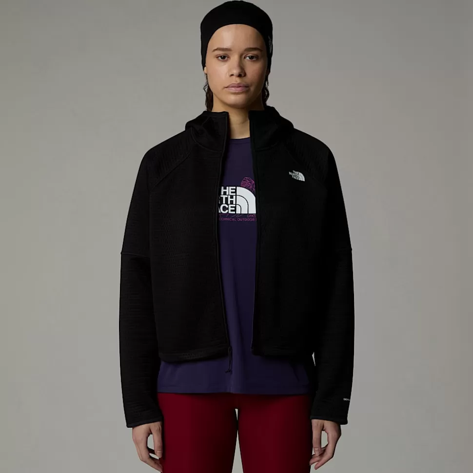 The North Face Chaqueta Con Capucha Y Cremallera Integral Vertical Thermal Para Mujer TNF Black Best