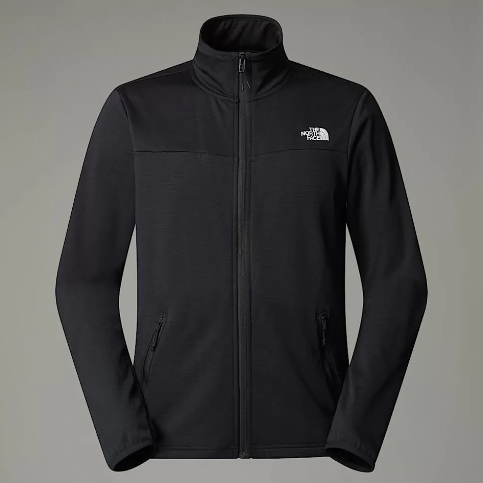 The North Face Chaqueta Con Cremallera Integral Cap Rock Para Hombre TNF Black Best