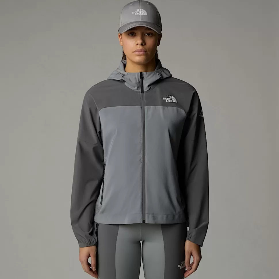 The North Face Chaqueta Con Cremallera Integral Trajectory Para Mujer Monument Grey-Smoked Pearl Shop