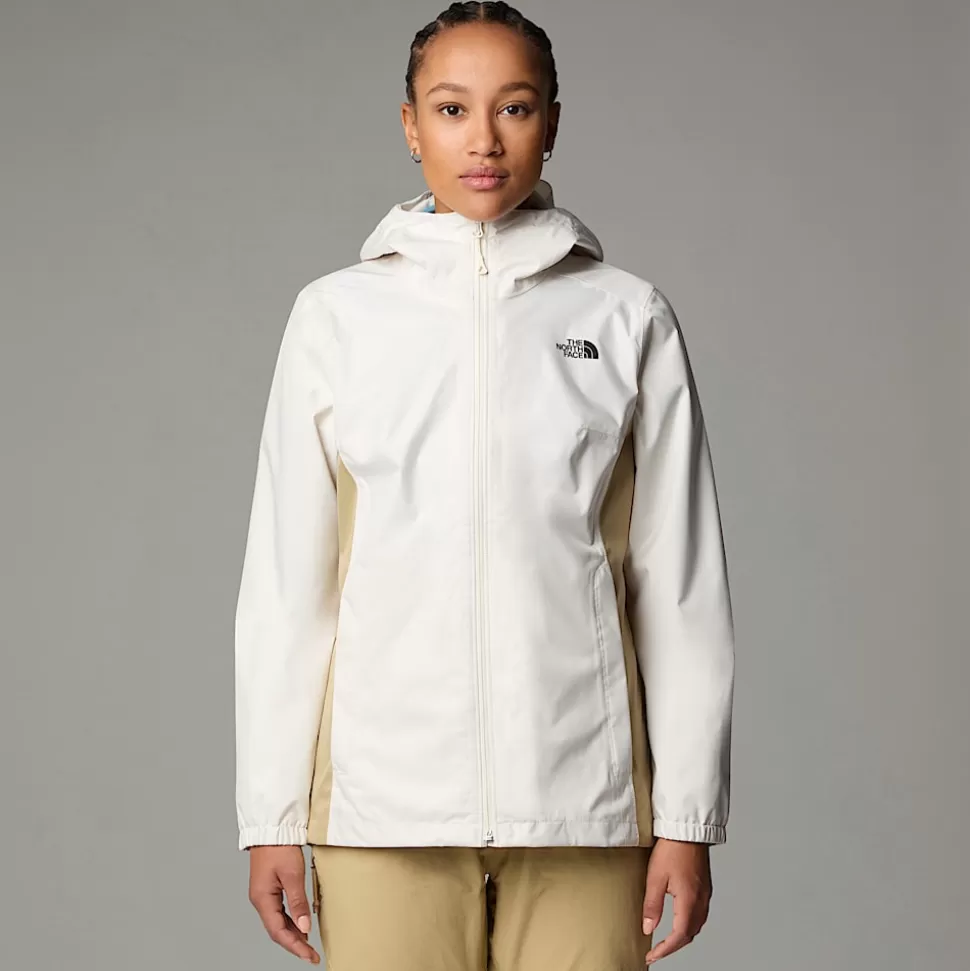 The North Face Chaqueta Con Sistema De Cremallera Quest Para Mujer White Dune-Khaki Stone Online