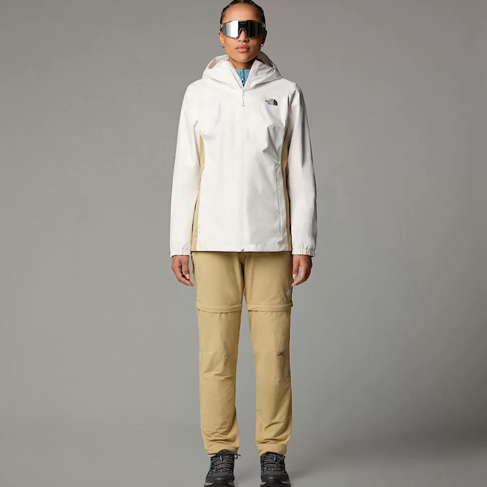 The North Face Chaqueta Con Sistema De Cremallera Quest Para Mujer White Dune-Khaki Stone Online