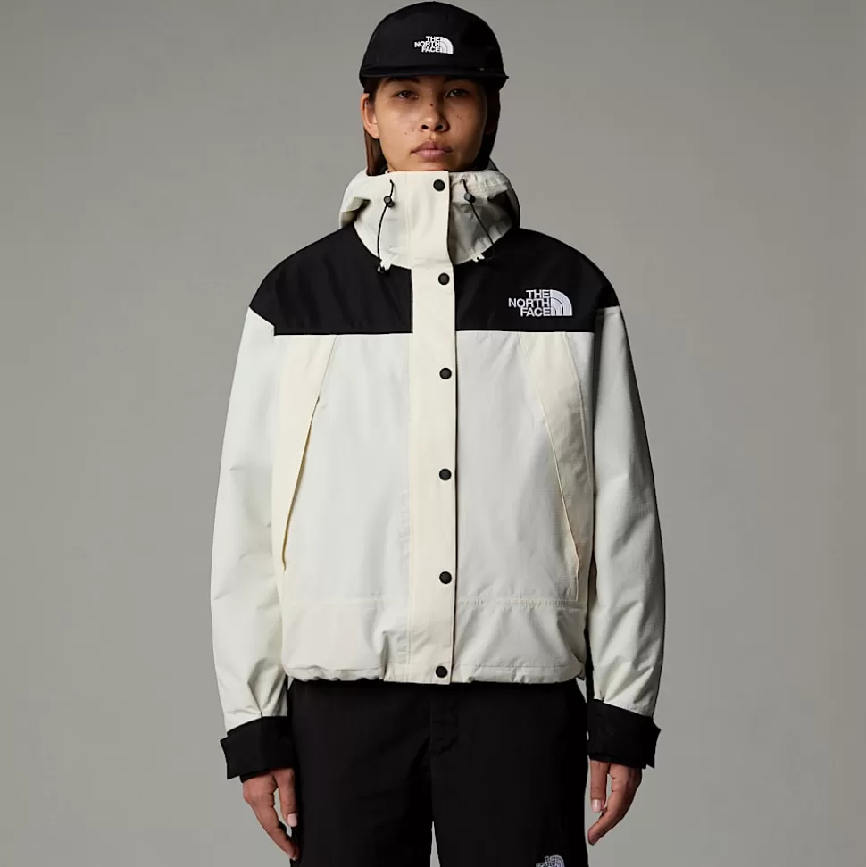 The North Face Chaqueta Corta Mountain Mono Para Mujer White Dune-TNF Black Fashion