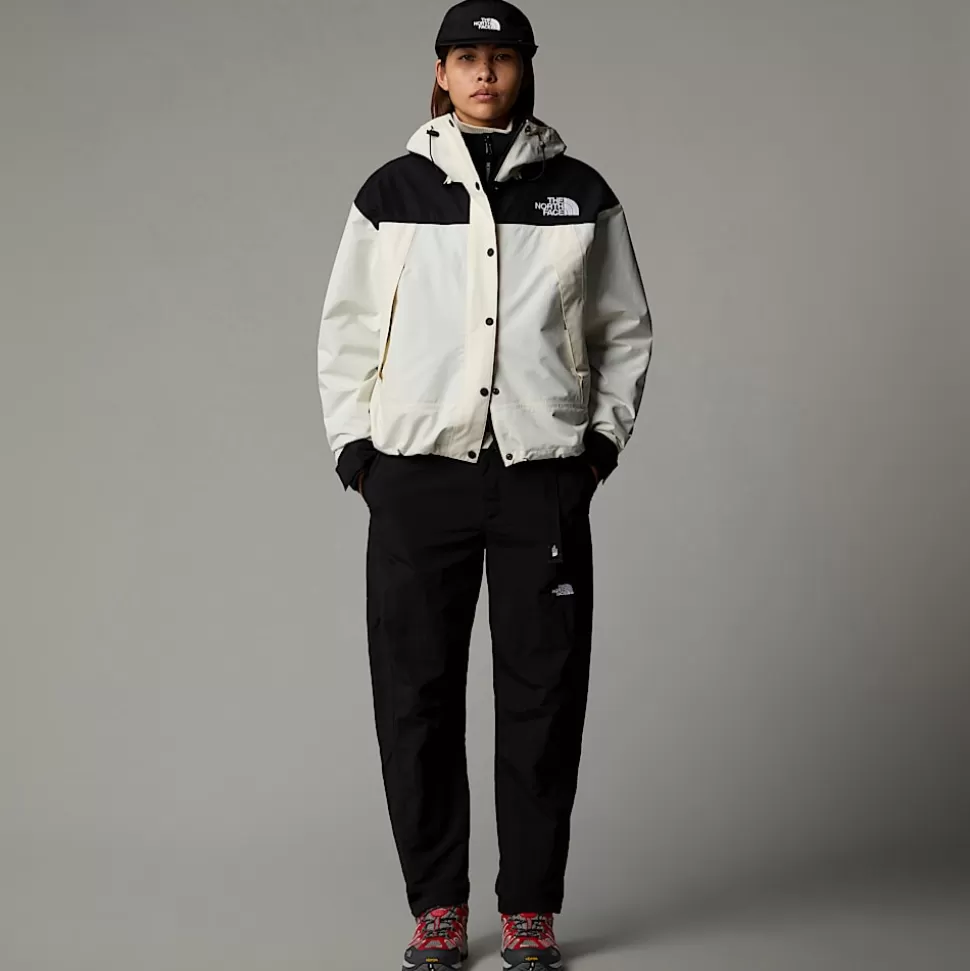 The North Face Chaqueta Corta Mountain Mono Para Mujer White Dune-TNF Black Fashion