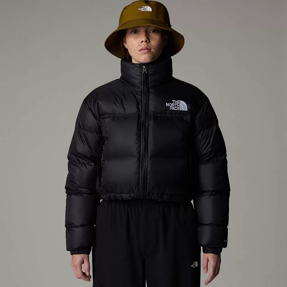 The North Face Chaqueta Corta Nuptse Para Mujer TNF Black-TNF Black Online