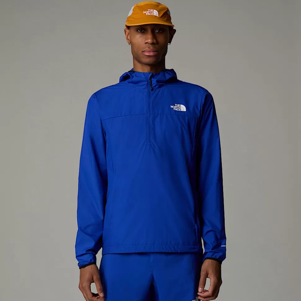 The North Face Chaqueta Cortavientos Con Cremallera De 1/4 Higher Run Para Hombre TNF Blue Cheap