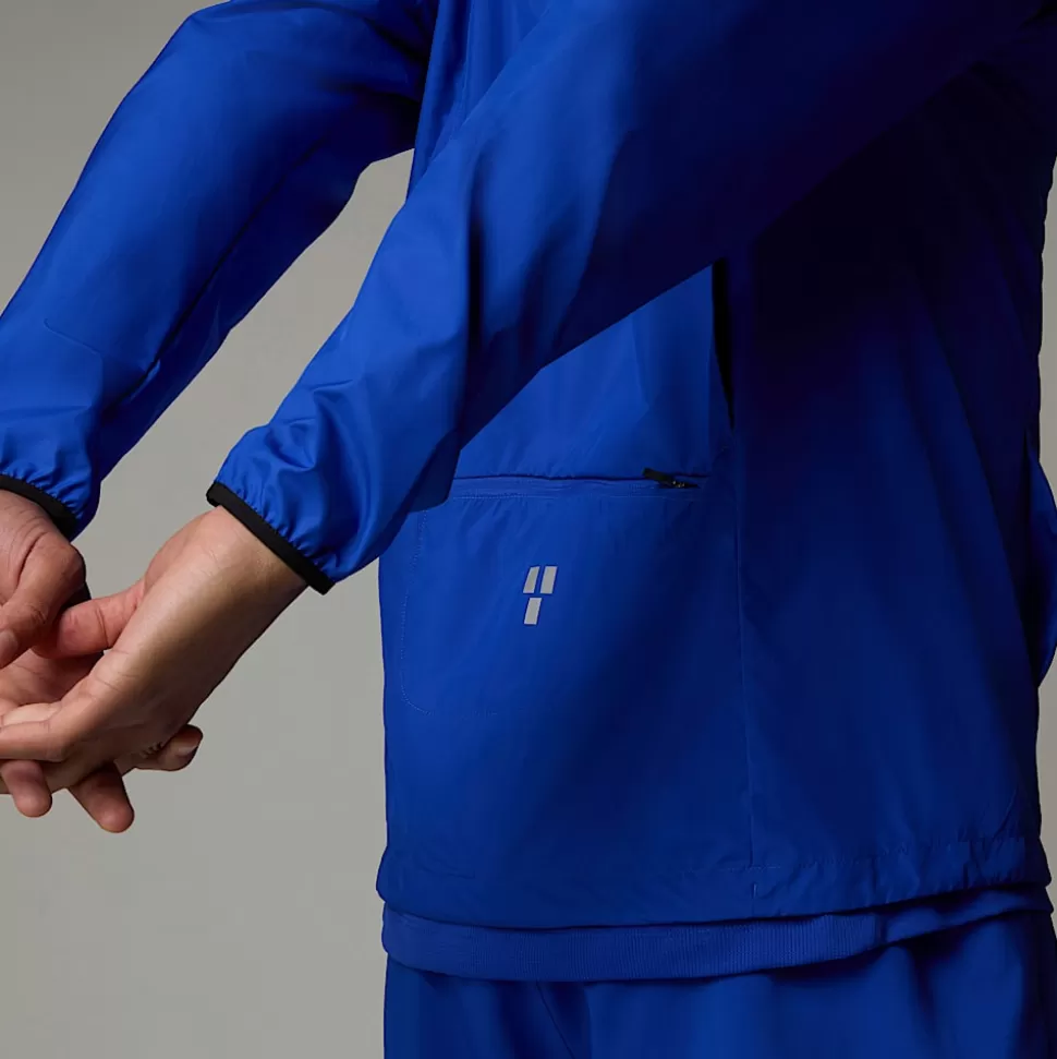 The North Face Chaqueta Cortavientos Con Cremallera De 1/4 Higher Run Para Hombre TNF Blue Cheap