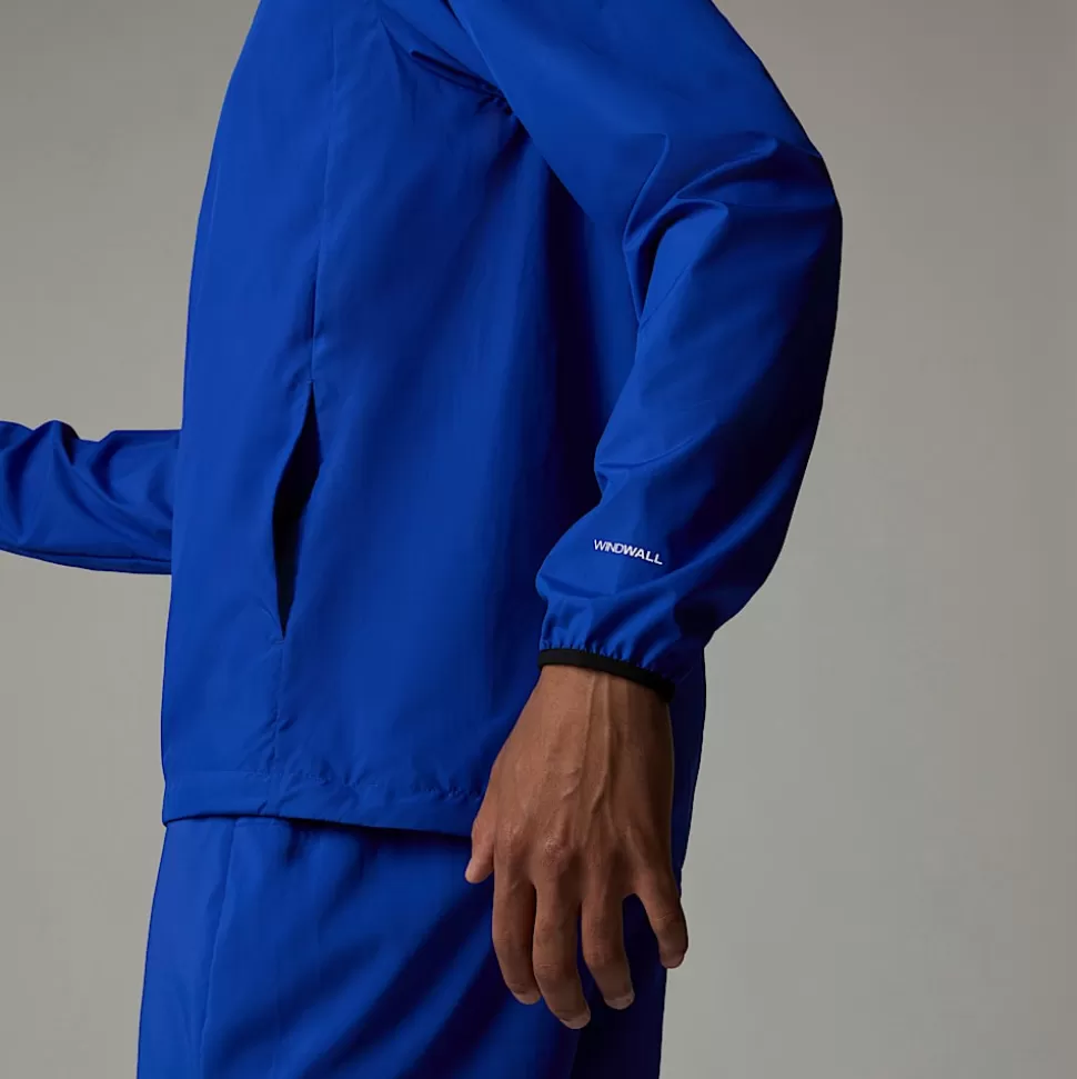 The North Face Chaqueta Cortavientos Con Cremallera De 1/4 Higher Run Para Hombre TNF Blue Cheap