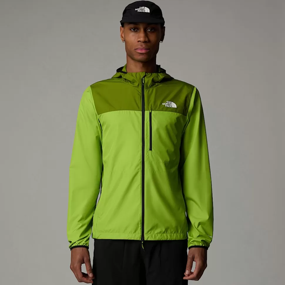 The North Face Chaqueta Cortavientos Higher Run Para Hombre Meadow Grass-Oak Green Cheap