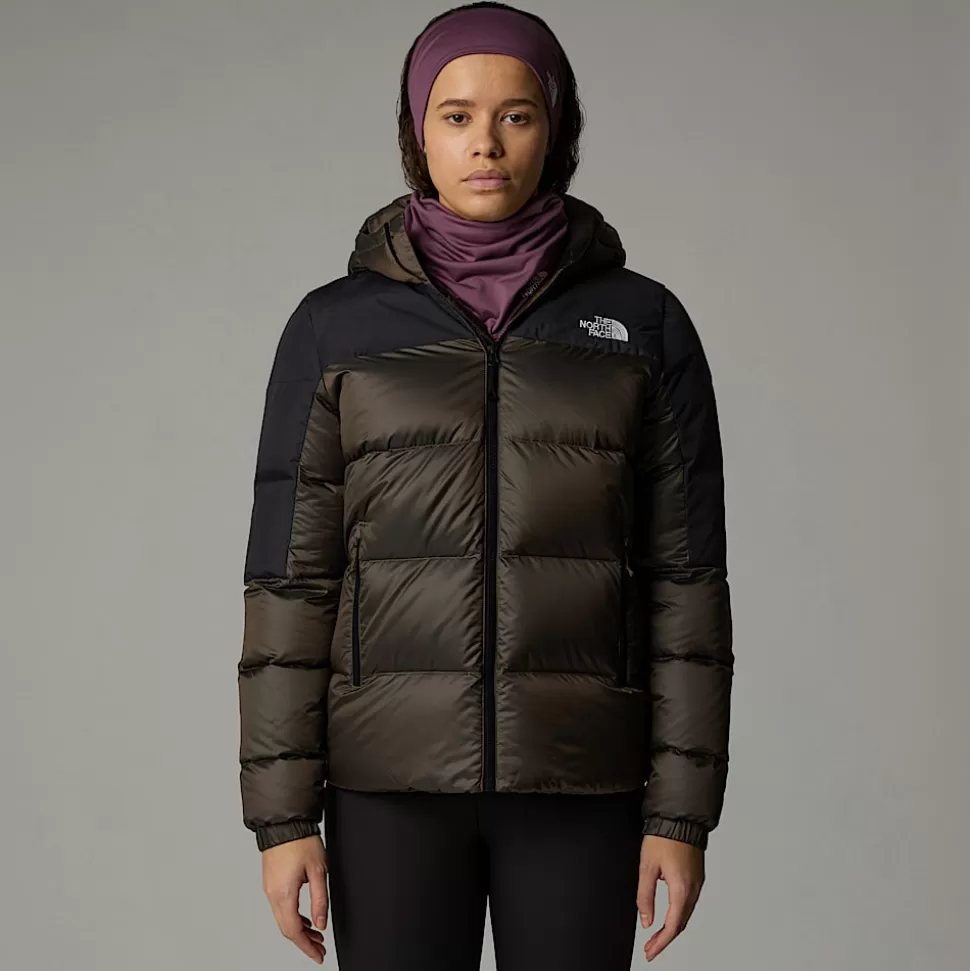 The North Face Chaqueta De Plumón Con Capucha Diablo 2.0 Para Mujer Smokey Brown Black Heather-TNF Black Best