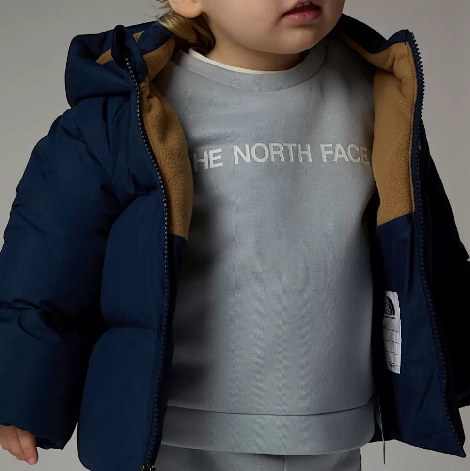 The North Face Chaqueta De Plumón Forrada En Tejido Polar North Para Bebé Summit Navy Hot