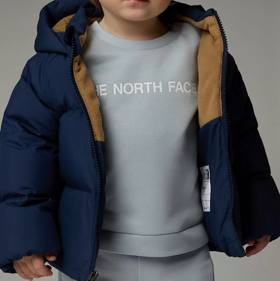 The North Face Chaqueta De Plumón Forrada En Tejido Polar North Para Bebé Summit Navy Hot