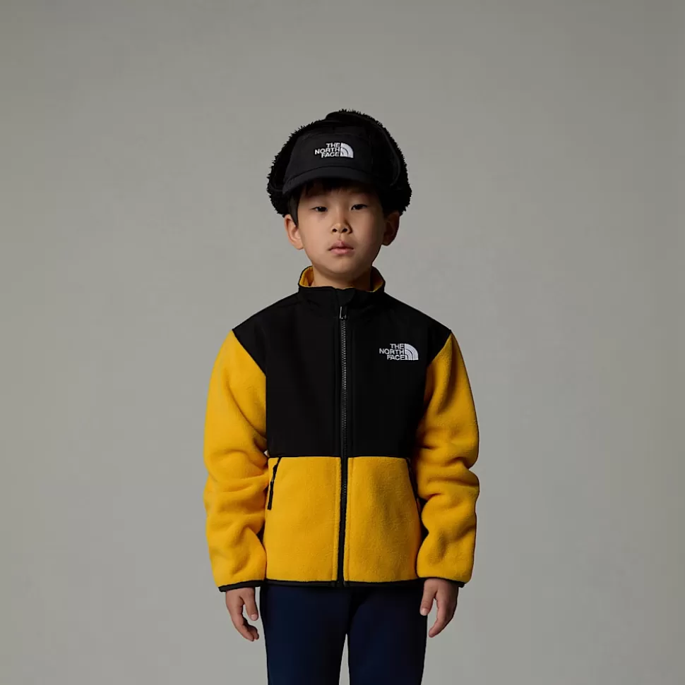 The North Face Chaqueta Denali Para Niños Summit Gold Fashion