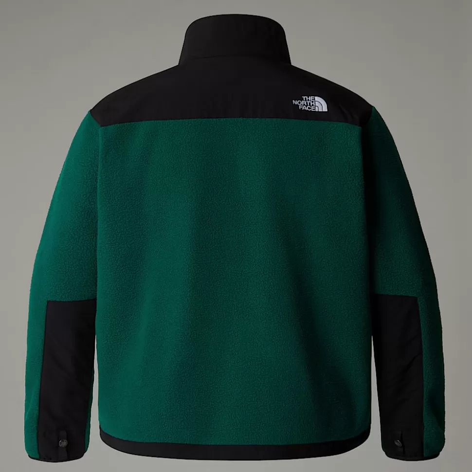 The North Face Chaqueta Denali Retro De Talla Grande Para Mujer EVERGREEN/TNF BLACK New