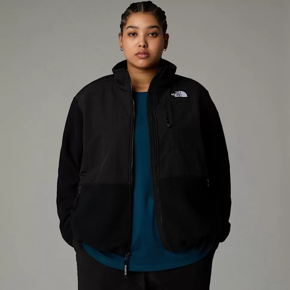 The North Face Chaqueta Denali Retro De Talla Grande Para Mujer TNF Black Flash Sale